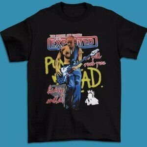 Heavy Metal Rock You The Exploited Punks Not Dead Fan Graphic Parent T-Shirt .